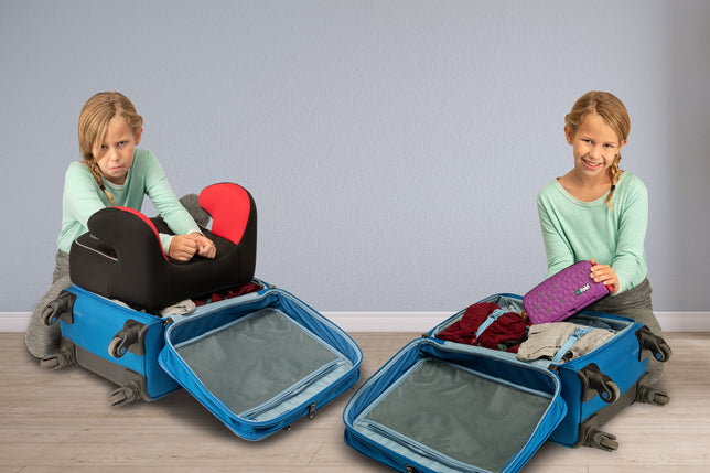 mifold Comfort, Grab-and-Go Siège auto rehausseur de voyage rembourré pour  enfant léger et portable, compatible avec 7,6 cm, groupe 2/3 (4-12 ans),  bleu océan : : Bébé et Puériculture