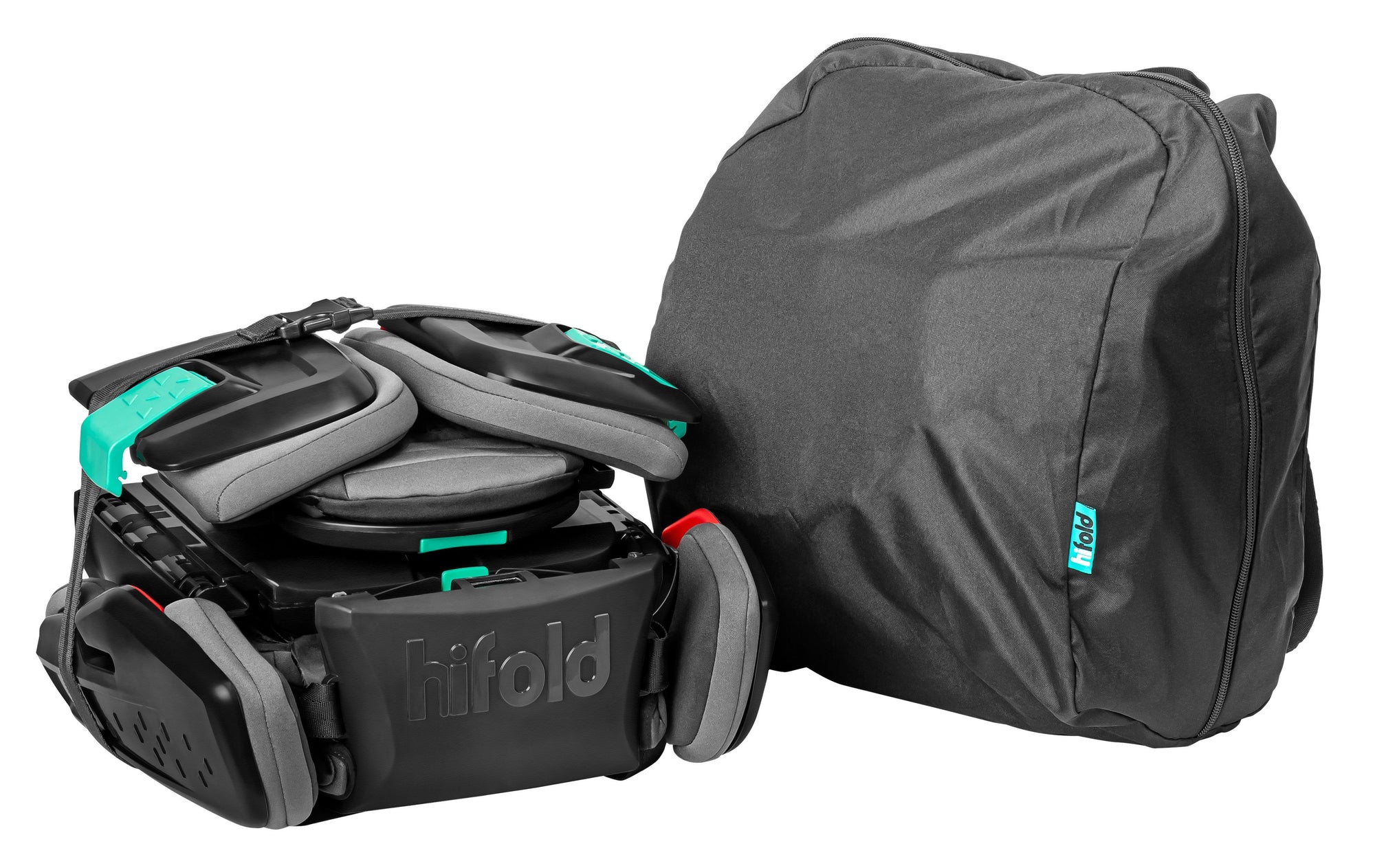 The hifold fit-and-fold booster storage bag - mifold
